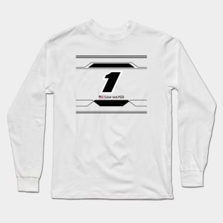 Sam Mayer #1 2023 NASCAR Design Long Sleeve T-Shirt